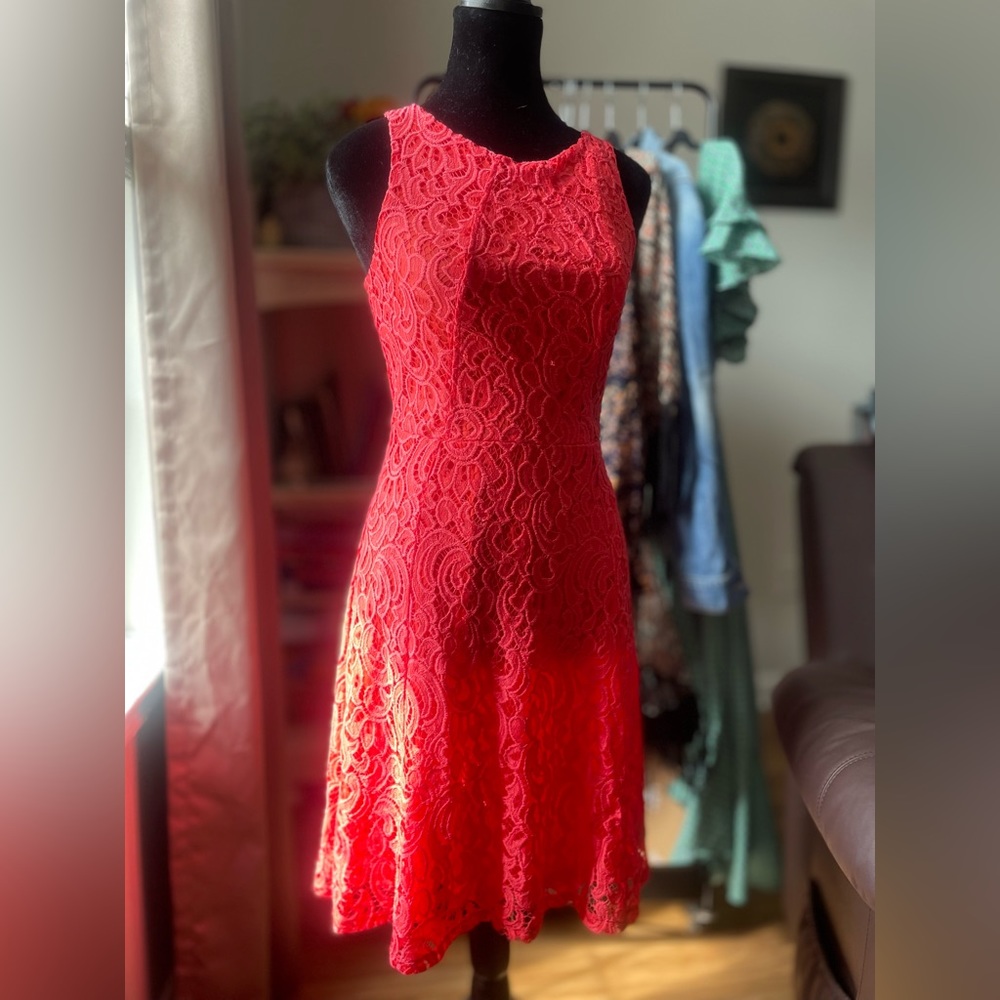 Bright tangerine 🍊 dress